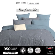 Novelle Pure Cotton Comforter Set - 100% Cotton 950TC (SUPER SINGLE/ QUEEN/ KING) - 35cm