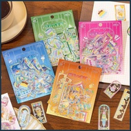 Aesthetic Journal Stickers Adhesive Party Theme Decals Aesthetic Journal Decals for Stationery Photo