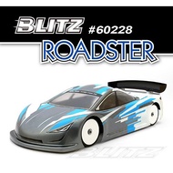 [TITAN] BLITZ ROADSTER 1/10 Electric RV Transparent Car Shell 60228