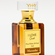 I Love Oud Pure Natural Merauke Agarwood Oud Oil