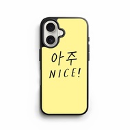 Case iphone 16 15 14 13 12 11 X Xs Xr SE MiniPro Max Plus Aju Nice Casing SEVENTEEN VERY NICE