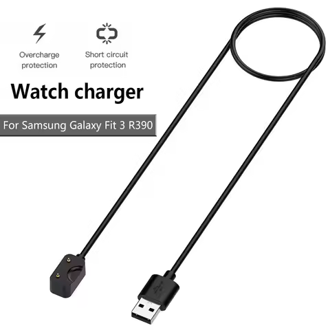For Samsung Galaxy Fit3 USB Smartwatch Charger Replacement Charger Fast Charging Cable