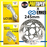 DISC PLATE Y15ZR LC135 4S 245mm LC135 4S Y15ZR DISC BRACKET 267MM [ENKEI X PROTAPER] 100% ORIGINAL