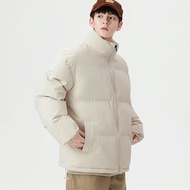 Winter Stand Collar Cotton Jacket Coat Foreign Trade New Couple Style Thickened Down Cotton Jacket f