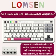 8BitDo Limited Retro Mechanical Keyboard with Bluetooth/2.4G/USB-C Hot Swap Aluminum Plate