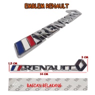 German RENAULT Emblem Metal Stick-On System