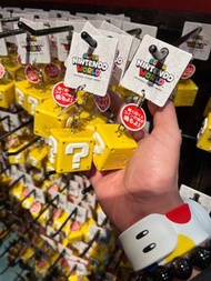 最後一個！全新 🇯🇵環球影城USJ Mario 限定 ?問號 發聲盒⭐️孖寶兄弟 現貨 少量 送禮 禮物 鎖匙扣