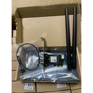 Intel AC7260 PCIe wifi 5 set. Band 2.4 & 5Ghz, speed 1200Mbps, with built-in bluetooth for PC