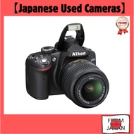Nikon Digital SLR Camera D3200 Lens Kit AF-S DX NIKKOR 18-55mm f/3.5-5.6G w/VR Black D3200LKBK Japan