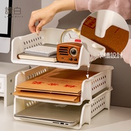 Stackable a4 File Storage Rack Desktop Box Office Drawer Document Data Desk Organiser Office Organiz