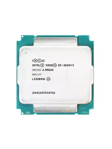 Intel Xeon E5 2699 V3 Used E5 2699V3 CPU processor 2.3Ghz 18-Core LGA 2011-3