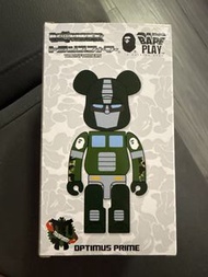 Medicom 玩具 200% Bearbrick Be@rbrick 變形金剛 Optius Prime Bape 綠色
