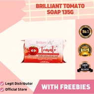 BRILLIANT TOMATO EXFOLIATING SET RETAILS| SOAP| CREAM| TONER