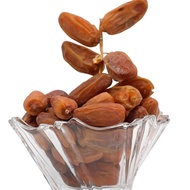 Kurma Tangkai Segar Deglet Nour 400g Fresh & Natural Dates Selection from Tunisia & Algeria