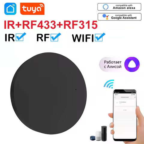 Tuya Smart Wifi RF IR Remote Control Smart Home for Air Conditioner ALL TV LG TV Support Alexa Googl
