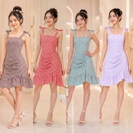 Clover Dress Gingham 7-9yrs old