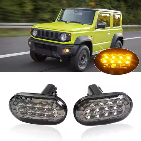 Car LED Turn Signal Lights Lamps Side Markers for Suzuki Jimny JB64 JB74 JB64W Sierra JB74W JB23W 20