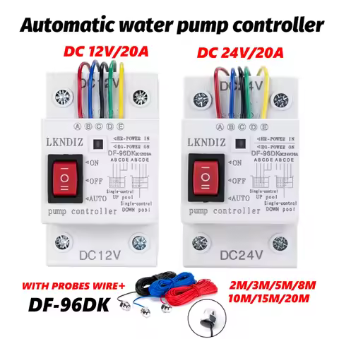 DF-96DK Automatic Water Level Controller Switch DC 12V 24V 20A Water tank Liquid Level Detection Sen