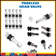 UNIVERSAL MOTORCYCLE TIRE TYRE TUBELESS HEAD VALVE LONG SHORT SKRU KEPALA TIUB TAYAR PANJANG PENDEK ATAS BAWAH MMMOTOR