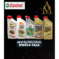 CASTROL 4T GO / ACTIVE / POWER 1 /  POWER 1 RACING / SCOOTER / CRUISE (100% ORIGINAL MALAYSIA)FREE C