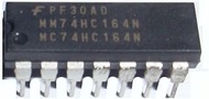 Fairchild Semiconductor MM74HC164N 74HC164 8-Bit Parallel-Out Serial Shift Registers 1 Pack