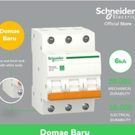 Affordable MCB Schneider Domae 3P C32 32A MCB Schneider 3 Phase C 32 32 Ampere/