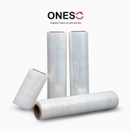 (ONES) Stretch Film Wrap - Shrink Wrap Pallet Roll / 100mm / 500mm / Moving Supplies / Cling Wrap for Parcel