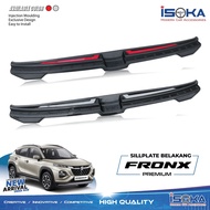 Rear Sillplate SUZUKI Fronx 2025 Black Carbon