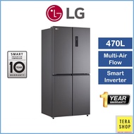 LG GC-B47FFQAB 470L Smart Inverter Multi Door Refrigerator Peti Sejuk Fridge