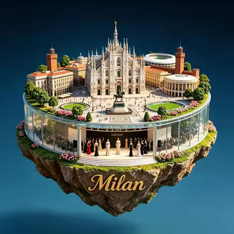 Italy Milan Fridge Magnets Metal Alloy Material Duomo di Milano Fridge Stickers Wedding Gifts Home D