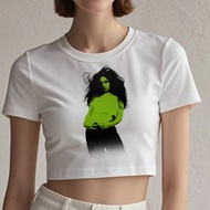 Charli XCX Inspired Gyaru Crop Top - Summer Harajuku Fashion