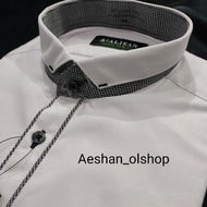 Best Seller Kemeja Pria Alisan Krah Koko SLIMFIT Lengan Panjang