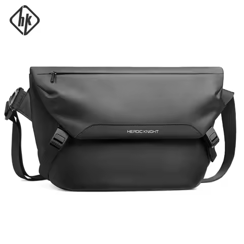 HK Water Repellent Messenger Bag Men Bags Casual Shoulder Crossbody Bags Fit 11 inch Ipad Fashion Ou