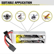CODDAR 3500mAh 80C LiPo – 2S/3S/4S/6S, XT60/XT90, for RC Cars, Boats, Aircraft & 7‑inch Drones