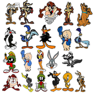 21 ชิ้นบุคลิกภาพตัวละครเข็มกลัด Creative Daffy Duck Enamel Pin กระเป๋าเป้สะพายหลังเสื้อผ้าเครื่องประ