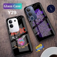 Softcase Glass For VIVO Y29 (4G) & VIVO Y29 (5G) - Case Handphone For VIVO Y29 (4G) & VIVO Y29 (5G) 