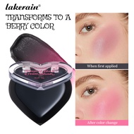 Ready Stock Fast Shipping LAKERAIN LAKERAIN Temperature Change Blush Natural Makeup Color Rendering 
