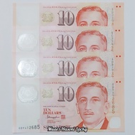 ReadyPlan- Singapura Dolar Pecahan 10 Bahan Polymer Original