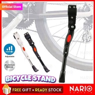 NARIO Malaysia Universal Bike Kickstand Aluminum Bicycle Side Stand Adjustable Length for Mountain Road Bike Basikal Stand