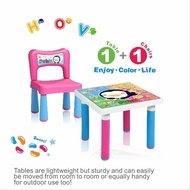 Puku Fantastic Table+1 chair 30501 - Children's Study Table And Children's chair