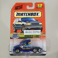 Matchbox kenworth t-2000 highway haulers eagle express 6 wheel truck head