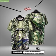 Free custom name BAJU MANCING Malaysia Fishing Brotherhood