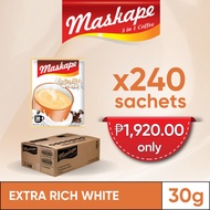 Maskape Extra Rich White  3 in 1 Coffee 30g x 240 pcs