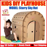 Kid DIY Cardboard Playhouse For Kids| Gifts | DIY Craft For Kids Playhouse Toy | Playhouse Cardboard