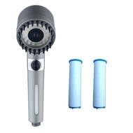 【Water Filter Shower Head】3 Modes Shower Head High Pressure Shower Head Holder Adjustable Shower Hea