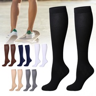 Compression Stockings Women Men Anti Fatigue Miracle Compression Socks Cycling Running Knee Length S