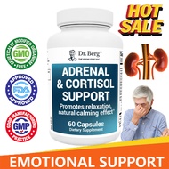Dr. Berg Adrenal & Cortisol - Adrenal Supplement & Cortisol Manager - Mood, Focus, Relaxation & Stre