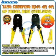 Crimping Tools RJ 45 RJ 11 BOSI Crimping Tool RJ45 RJ11 BOSI Brand Crimping Tool Cable Network LAN C