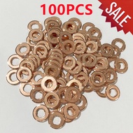 100PCS F00VC17505 Injector Nozzle Copper Washer F00VC17504 F00VC17503 F00VC17502 Diesel Sprayer Gask