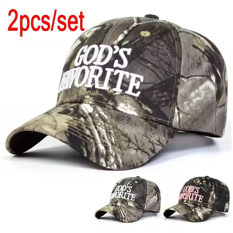 Unisex GOD'S FAVORITE Letter Embroidery Baseball Caps Outdoor Adjustable Spring and Autumn Casual Su